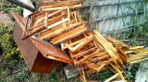 Как очистить старые рамки от воска.