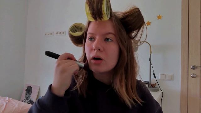 делаю укладку и макияж из тиктока ♡ собирайся со мной смотреть онлайн