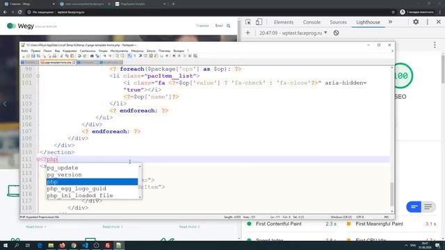 PHP, WordPress, Jquery. "Хреновый" стек и техническое SEO (pageSpeed, lighthouse) смотреть онлайн