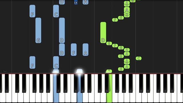 Gael Music - El Shaddaï | EASY PIANO TUTORIAL BY Extreme Midi