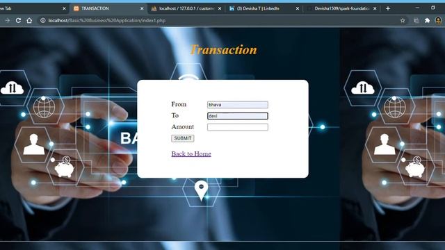 The Spark foundation internship task|#GRIPNOV20|Basic Banking System|@The Sparks Foundation смотреть онлайн