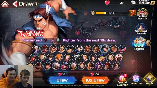 Street Fighter: Duel→GRAND SUMMON вместе с сыном смотреть онлайн
