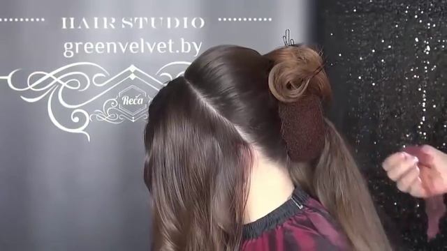 Свадебная прическа от Ларисы Реча смотреть онлайн