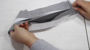 Очень простая юбка из трикотажа. Шью сама. DIY