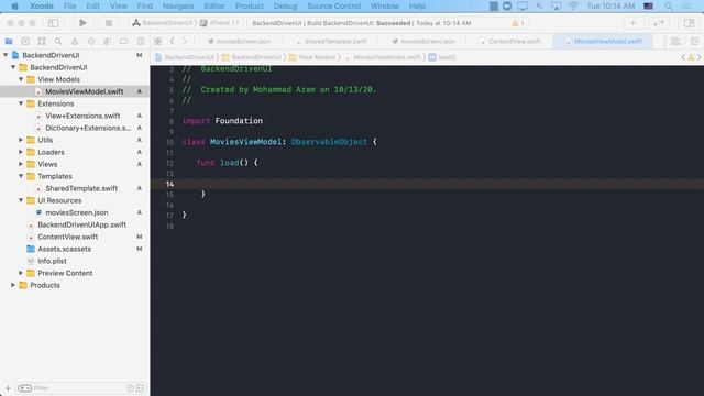 Backend Driven UI Using SwiftUI смотреть онлайн