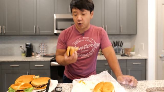 Trying ENTIRE BURGER MENU at Whataburger! смотреть онлайн