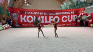 дуэт#художественной гимнастики#люберцы