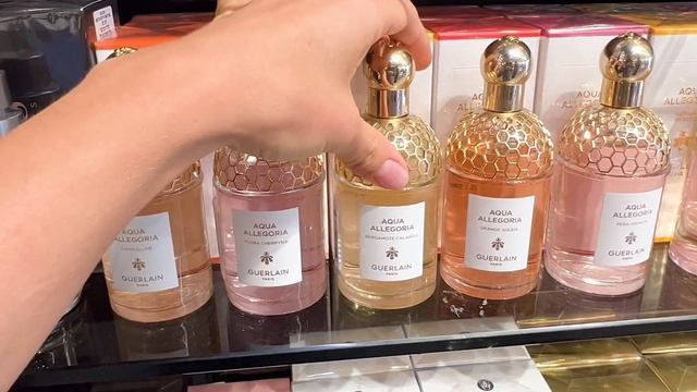 GUCCI FLORA GORGEOUS JASMINE ЛЕТНИЕ АРОМАТЫ И СТОЙКОСТЬ GUERLAIN AQUA ALLEGORIA