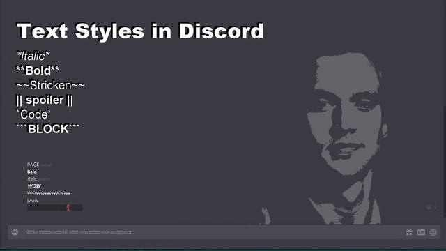 How to stylize text in Discord - 2023 Working (Bold, Italic, Underline, Spoiler, Code, Boxed) смотреть онлайн