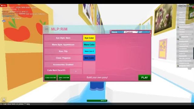 My Little Pony ROBLOX RP Pony Ideas смотреть онлайн