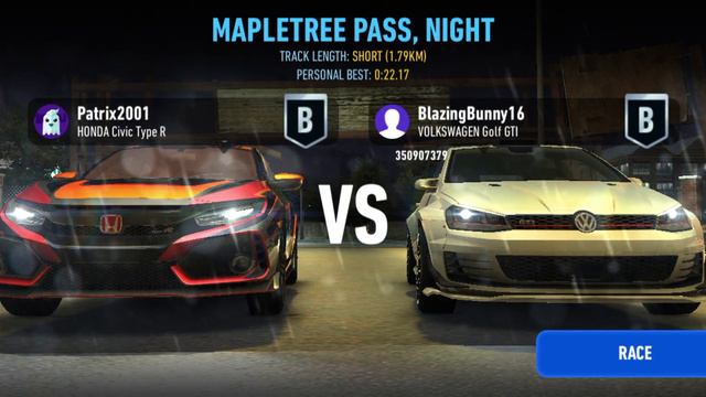 Need for speed no limits / Honda Civic Type R / Blackridge Outskirts / Driver смотреть онлайн