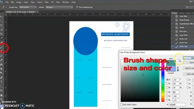 Build Your Unique CV Via Photoshop Or Download It Directly Below