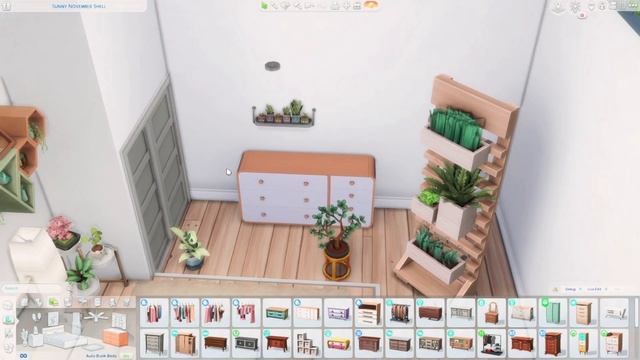Blooming Rooms Kit Bedroom ?? | Speed Build | NO CC [The Sims 4] смотреть онлайн