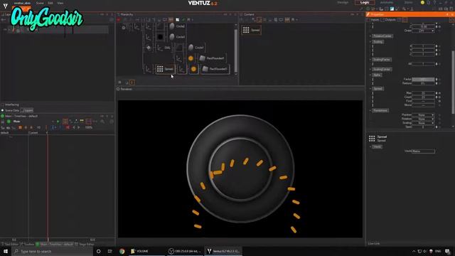 Volume dial in Ventuz смотреть онлайн