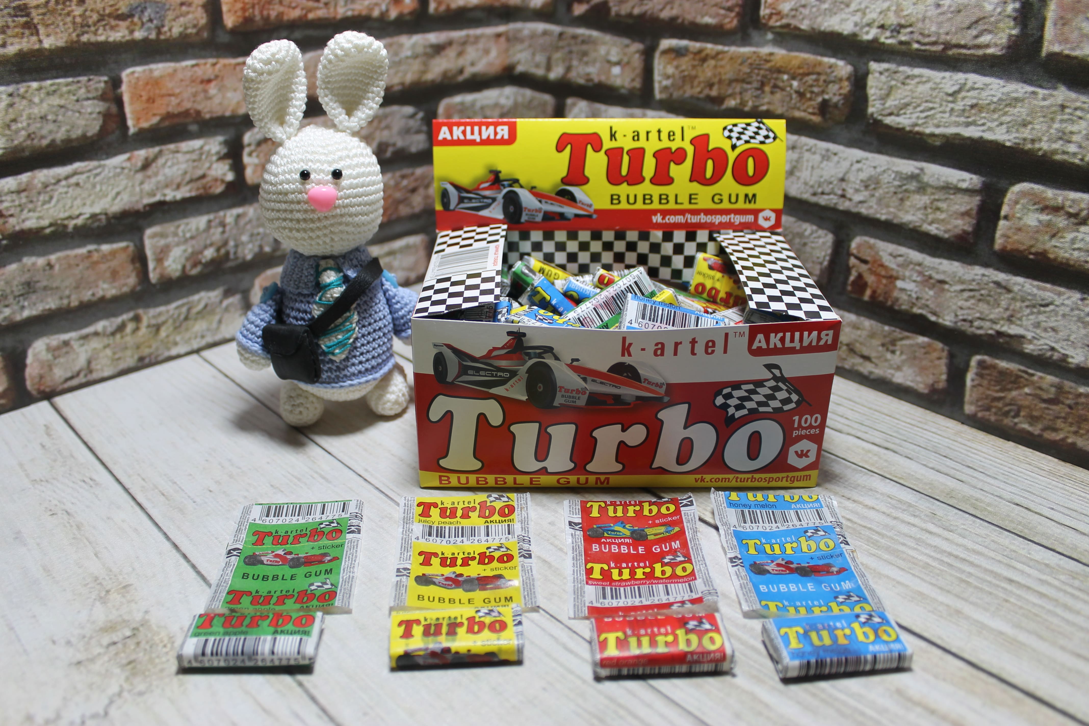 Распаковка жевательной резинки «Turbo» серия «Expedition» (фирма «K-Artel»)