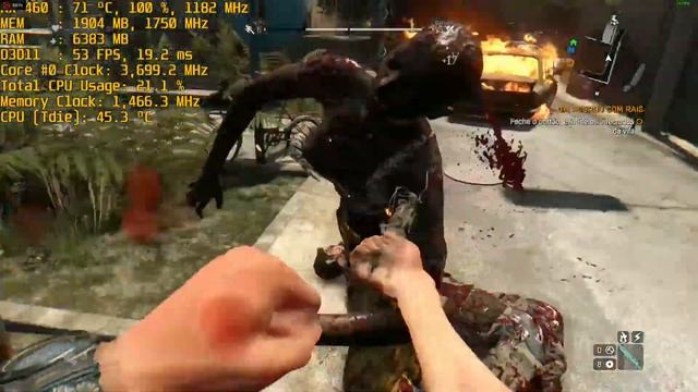 Dying light the following - R5 1600X - RX 460 2gb - 1080p смотреть онлайн