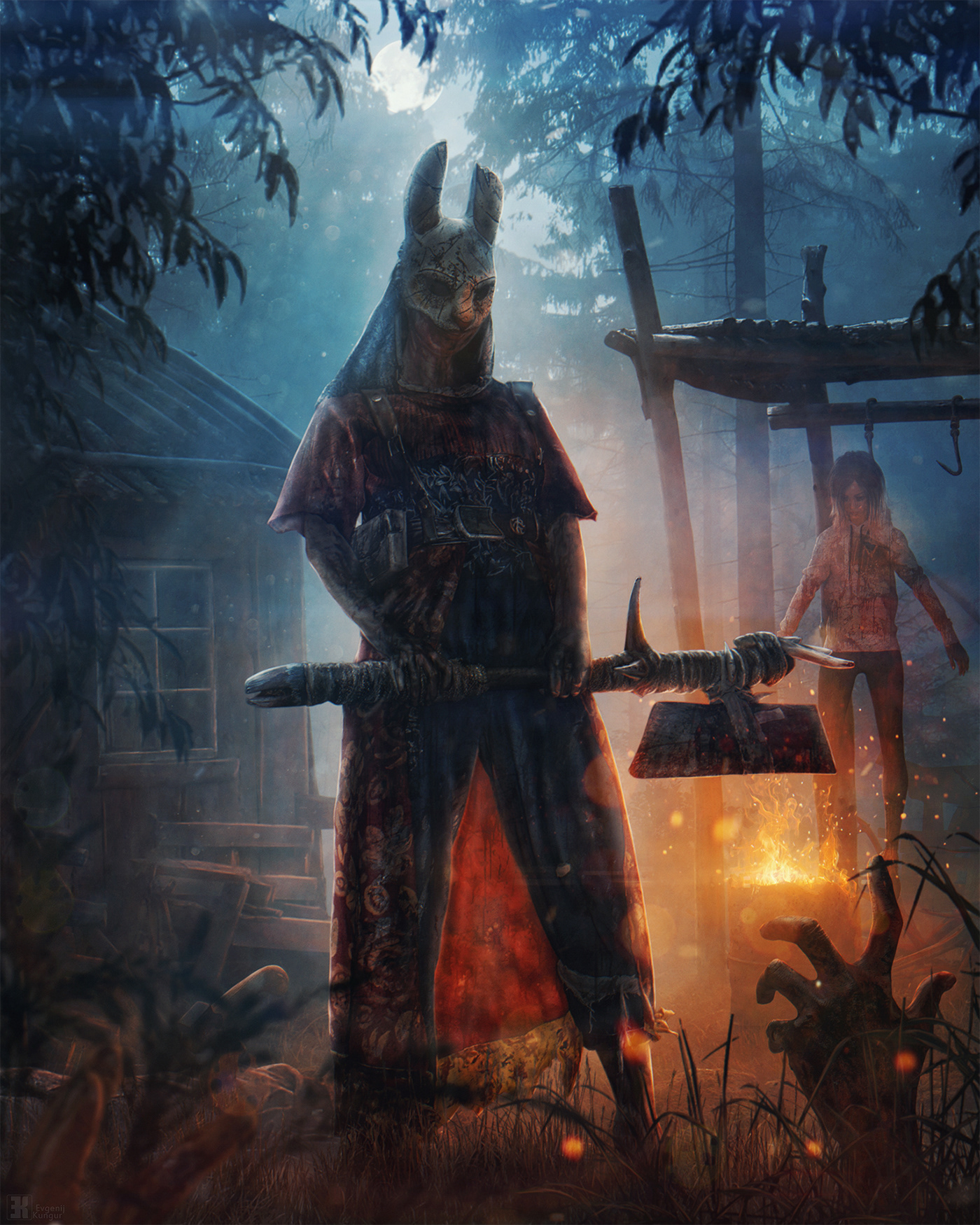 The Huntress Dead by Daylight смотреть онлайн