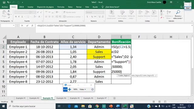 TALLER DE EXCEL 2019 смотреть онлайн