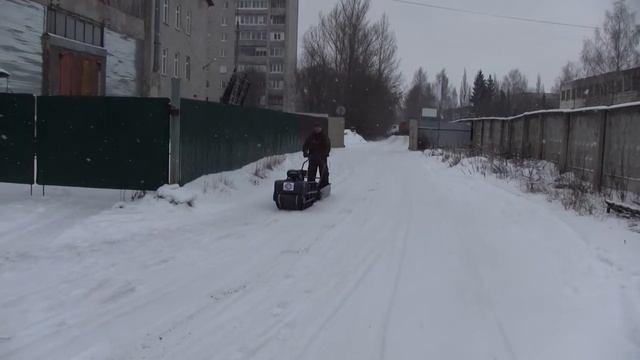 СуперБюджетный мотобуксировщик ВЕПСWINTER смотреть онлайн