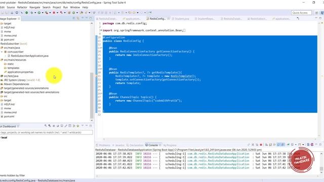 4. Spring Boot | Redis | Spring boot Redis as Message Broker смотреть онлайн