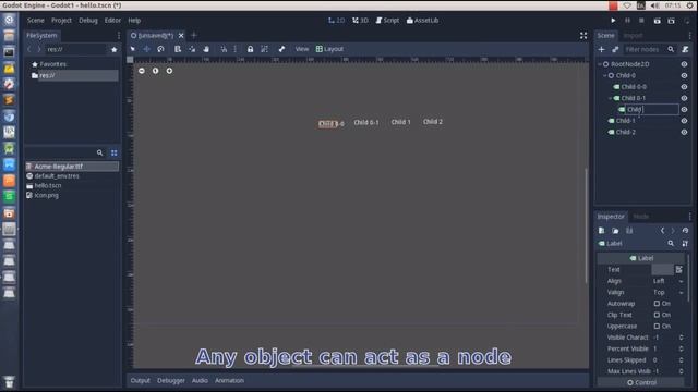 Godot Nodes Concept смотреть онлайн