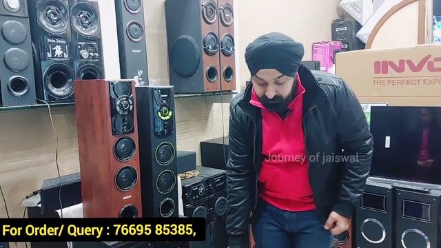 सबसे सस्ते DJ Speaker Box | Cheapest Home Theater | Bluetooth Speaker, Party box Wholesale Market смотреть онлайн
