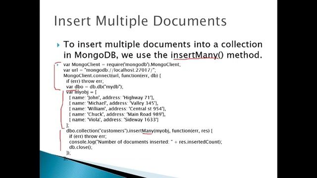 8. MongoDB Client Connector Part 1 смотреть онлайн