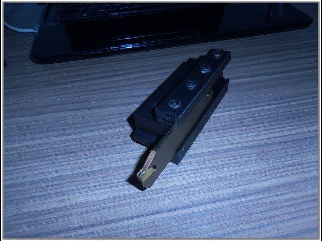 Как работает (отрезной резец) ОТРЕЗНОЙ БЛОК. Отрезаем заготовку в 163 мм. смотреть онлайн