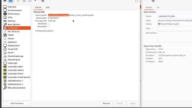 QEmu / KVM snapshots tutorial смотреть онлайн