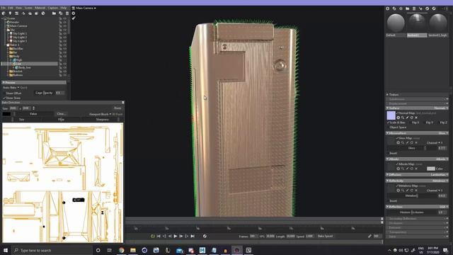 Создание LowPoly и Бейкинг модели кассетного плеера в Maya и Marmoset смотреть онлайн