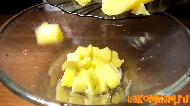 Русский салат (затраты 45 рублей). Простой рецепт смотреть онлайн