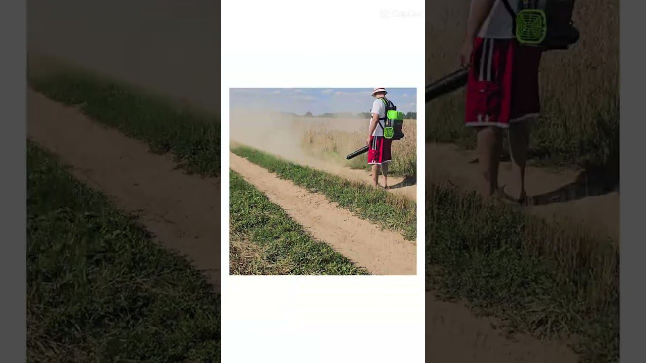 Мощь и Комфорт: Тестирование Ранцевой #Воздуходувки #greenworks 82V GD82BP2 #обзор смотреть онлайн