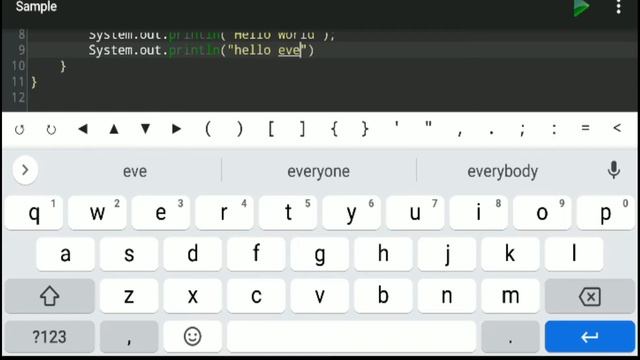 How to write java program in mobile | Java programming tutorials for beginners. смотреть онлайн