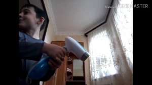 Как работает ручной отпариватель