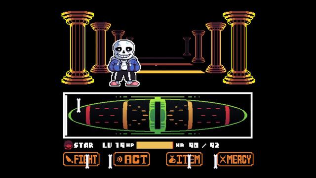 undertale bits and pieces sans fight смотреть онлайн