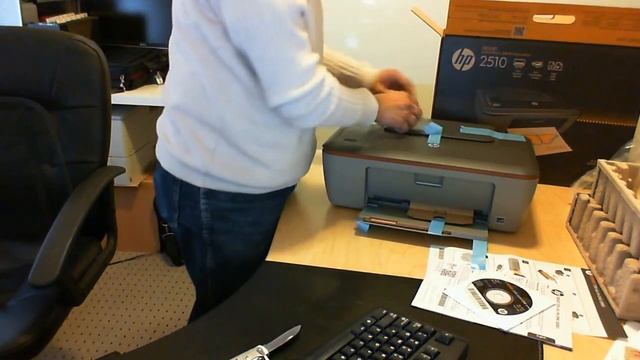 Unboxing HP Deskjet 2510