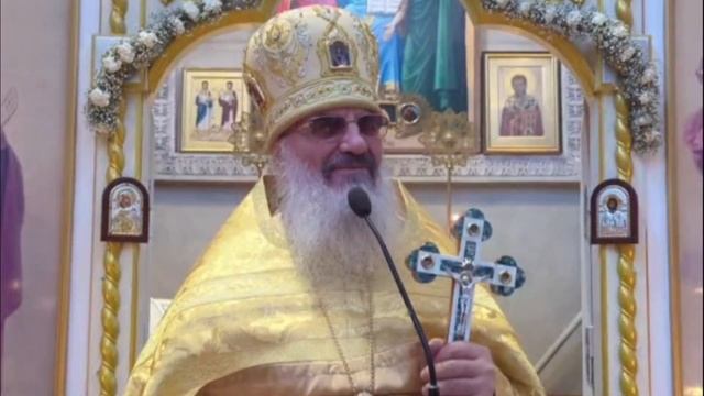 Слово после второй Божественной Литургии в Неделю 25ю по Пятидесятнице. Архимандрит Амвросий(Макар) смотреть онлайн