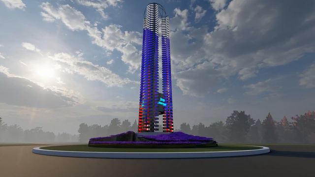 Проект стелы Росатом в городском округе Подольск