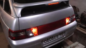 Новые задние фонари на ВАЗ 2112