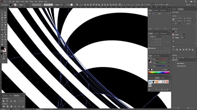 3D Spiral Vortex | Adobe Illustrator CC 2023 смотреть онлайн