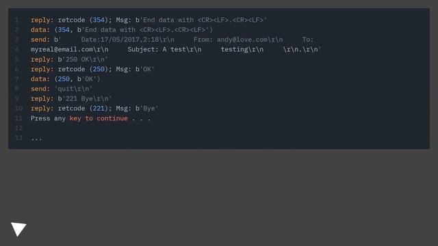 Aiosmtpd - Python Smtp Server