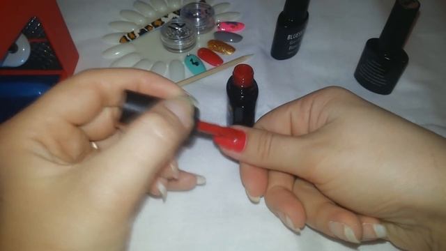 Как накрасить ногти гель лаком/в домашних условиях/для новичков смотреть онлайн
