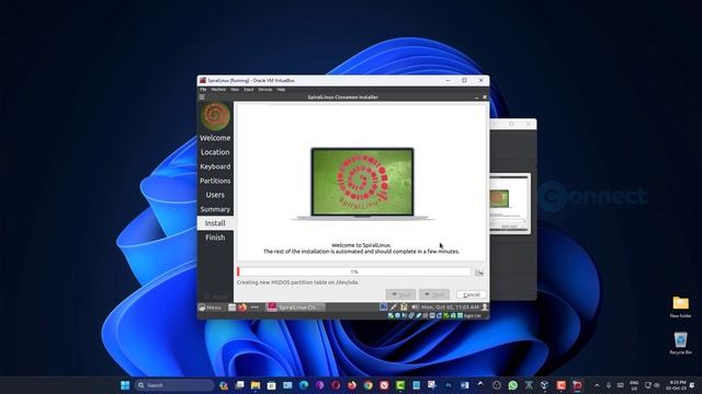 How to Install SpiralLinux on Virtualbox | Debian based Linux distribution смотреть онлайн