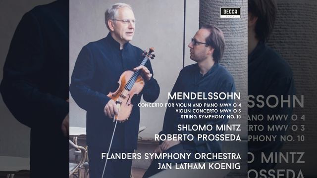 Mendelssohn: Concerto for Violin, Piano and Strings in D Minor, MWV O 4 - 2. Adagio смотреть онлайн