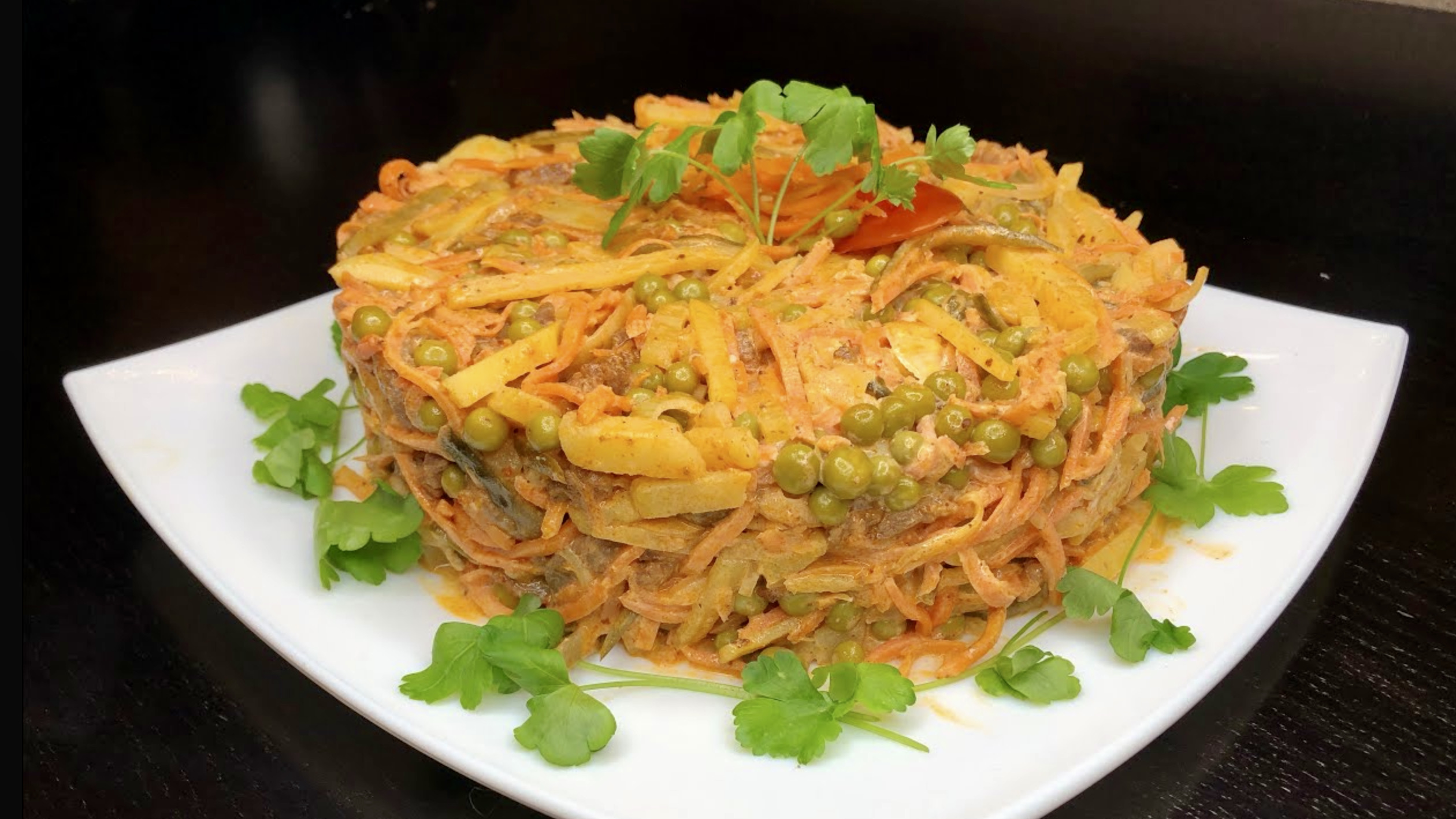 Салат с говядиной по-корейски ? смотреть онлайн