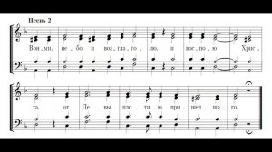 Бортнянский. Канон Андрея Критского. Песнь 2.1