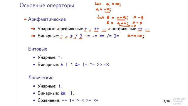 Программирование на языке C++ - 161 урок. Перегрузка операторов смотреть онлайн