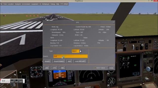 FlightGear - How to setup The route manager.GPS and autopilot ( 2 ) смотреть онлайн