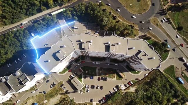 Полёт над ул. Белобережская д 20 Брянск смотреть онлайн