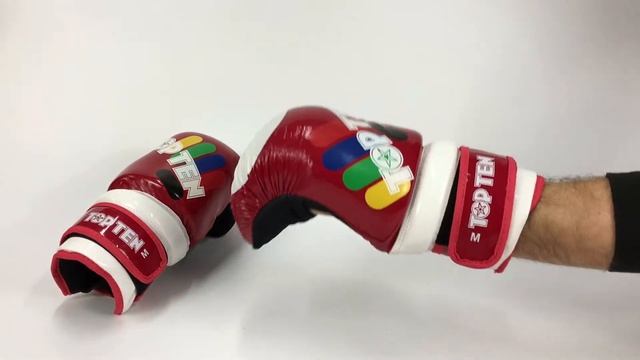 Otevřené rukavice Top Ten Glossy ITF červená смотреть онлайн